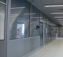 Removable partition SMARTIA P100aluminumglasscommercial