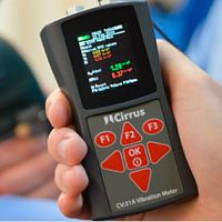 Arm vibration meter Revoportablewith data loggerFFT