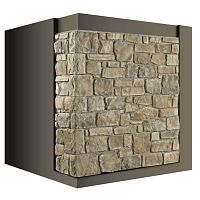 Engineered stone wall cladding ROCCA for indoor useexteriorglued