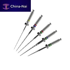 Rotary endodontic file root canal shapingNiTi