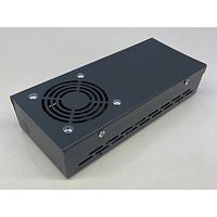 Rectangular air diffuser fully integrated
