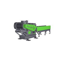 Rotary drum mill VTH 45/12/3horizontalfor the plastics industry