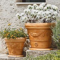 Polyethylene plant pot ROME : DOPPIOBORDO FESTONEfloor-standinground