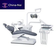 Dental unit with electric chair GD-800 with adjustable headrestwith monitorwith hygiene system