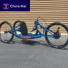 Crank-propelled recumbent trike ARCadultmagnesiumblue