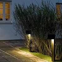 Garden bollard light CUBE XL contemporaryaluminum