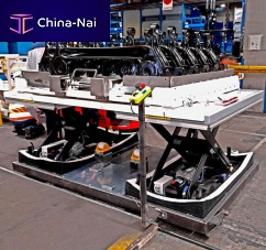 Work platform swing-armtandem