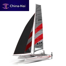 Recreational sport catamaran K2Xregattainstructionalsingle-handed