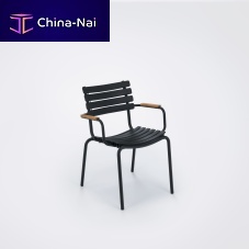 Contemporary chair CLIPSoutdoorbambooplastic