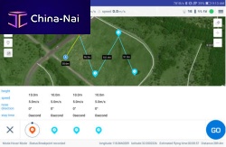Control software monitoringfor mappingfor drones