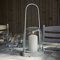 Steel lantern SKAGERAK - BELLglass
