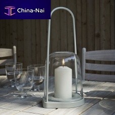 Steel lantern SKAGERAK - BELLglass