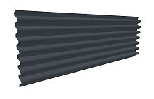 Panel cladding JI OURAGAN P30steelribbed