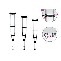 Axillary crutch CMS-80 seriesadult