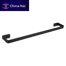 1-bar towel rack PSE11204wall-mountedbrassblack