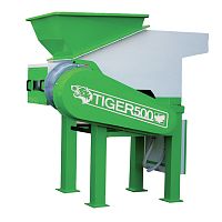 Single-shaft shredder TIGER 500for woodfor cablespaper