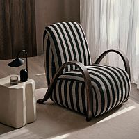 Contemporary armchair Buurfabricoakcustom