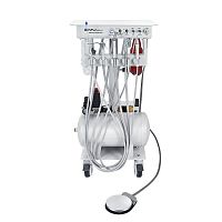 Dental unit with electro-hydraulic chair BDS5 vetfor wheelchairsmobilewith hygiene system