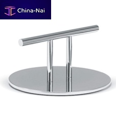 Contemporary footstool SILENCEstainless steelindoorfor hairdressers