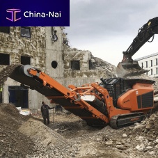 Hydraulic impact crusher R1000Smobilesecondaryhigh-capacity