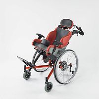 Manual wheelchair NOMADoutdoorindoorwith legrest