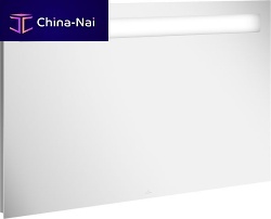 Wall-mounted bathroom mirror MORE TO SEE 14 : A42910contemporaryrectangularLED-illuminated