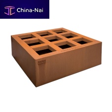 Stainless steel garden planter COR-TEN® steelaluminumgarden