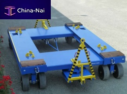 ULD trailer 2-axlewith swiveling front axlefor airport