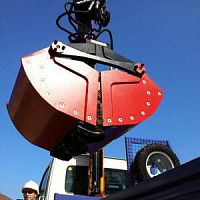 Hydraulic clam bucket MS seriesfor bulk materials