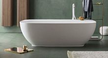 Oval bathtub SUEDE: 04freestandingcompositewhite