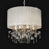 Traditional chandelier TATIANAcrystalwrought ironhandmade