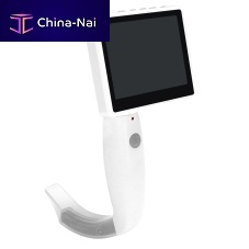 Full HD video laryngoscope M3Dwith integrated video monitorsingle usewith blade