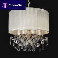 Traditional chandelier TATIANAcrystalwrought ironhandmade