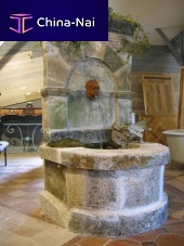 Garden fountain publicstonetraditional
