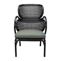 Contemporary armchair Current LACfabricaluminumrecycled plastic