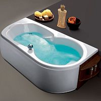 Methacrylate bathtub GALAXYwhite