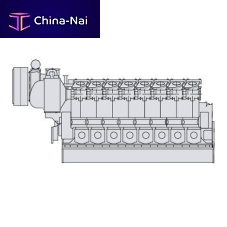 Inboard engine Pielstick PC2.6Bpropulsiondieselelectric