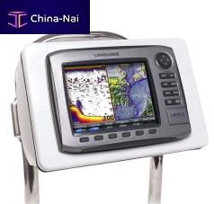 Sailboat navigation instrument bracket SPOD helm wheel