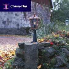 Garden bollard light FENIXtraditionalcopperLED