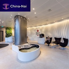 Metal suspended ceiling HOOK-ONpanelfor officeindoor