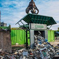 Waste crusher-shredder PZ 2