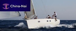 Cruising-racing sailing yacht NON TI FERMI MAI with open transom