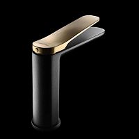 Washbasin mixer tap NUMRO 1 Harmonie : 115100countertopchromed metalbrass
