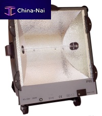 Halogen floodlight heat-resistant
