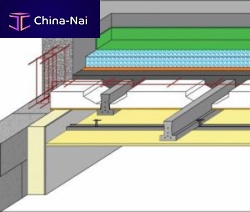 Flat roofing woodenconcretepolystyrene