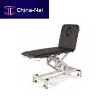 Electro-hydraulic examination table TMU2Hheight-adjustablewith adjustable backreston casters