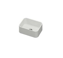 Single-bowl kitchen sink Integrity due Lwithout drainboardSilestone®overmount