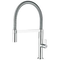Countertop mixer tap NYchromed metalkitchen1-hole