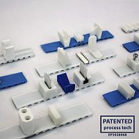 Belt with cleat endlesstoothedslotted