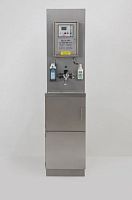 Hygiene station with hand sanitizer holder